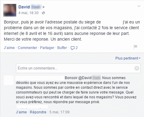 avis négatif